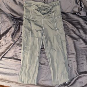 green lululemon leggings